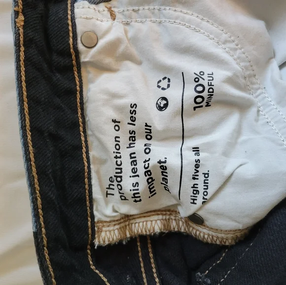 Pac Sun dual colored 90s boyfriend jeans - Picture 5 of 6